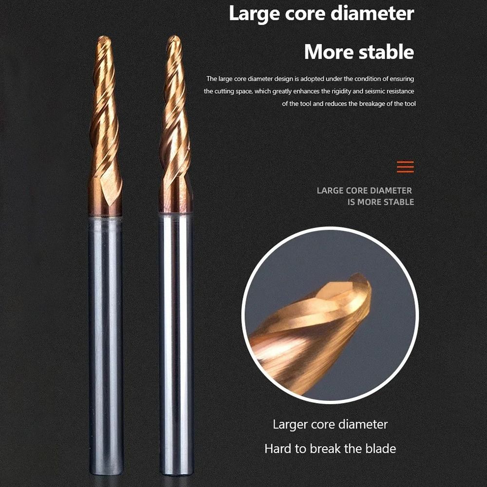 Hrc55 carboneto sólido bola na - End Mill Set avaliação e preço