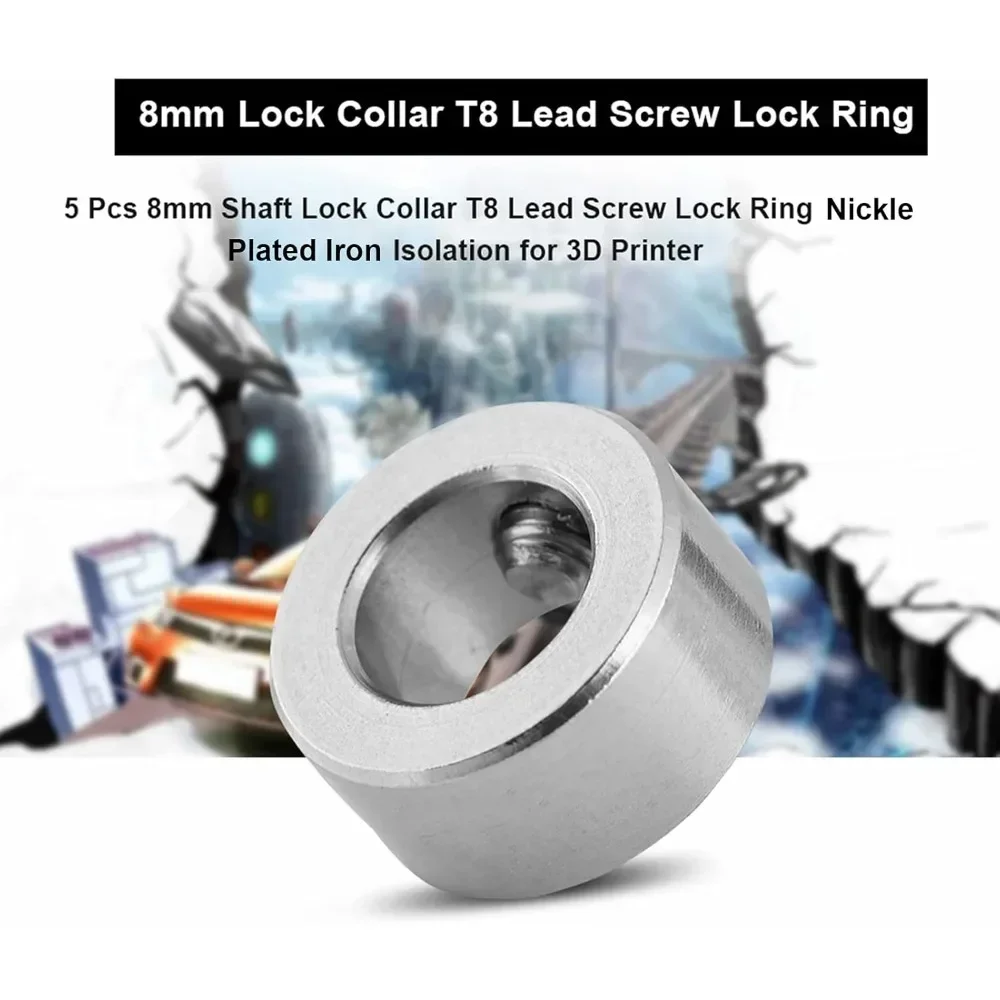 5/10/20 peças Anel de Bloqueio - Lead Screw 8Mm avaliação e preço