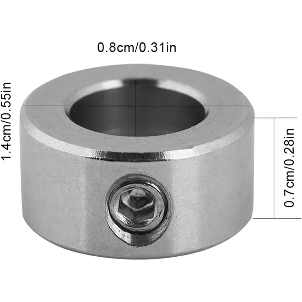 5/10/20 peças Anel de Bloqueio - Lead Screw 8Mm avaliação e preço