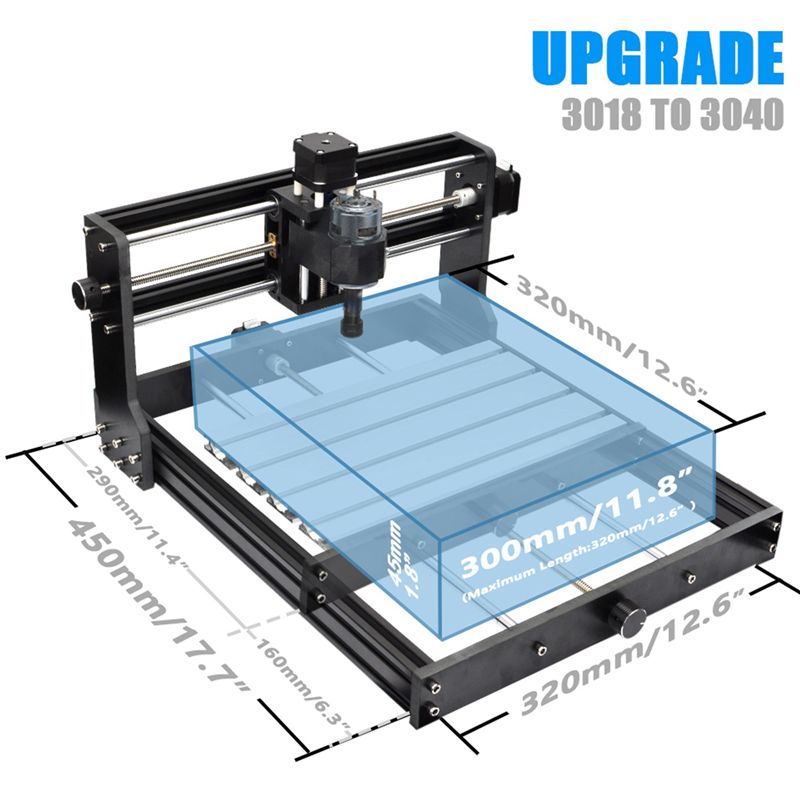 Kit de Atualização DT15 4x CNC - 3018 Cnc avaliação e preço