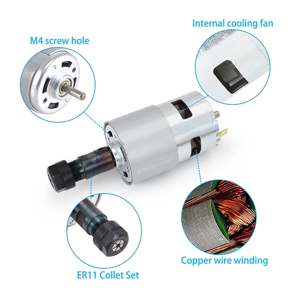 Motor DC Multifuncional CNC 77 - 3018 Cnc avaliação e preço
