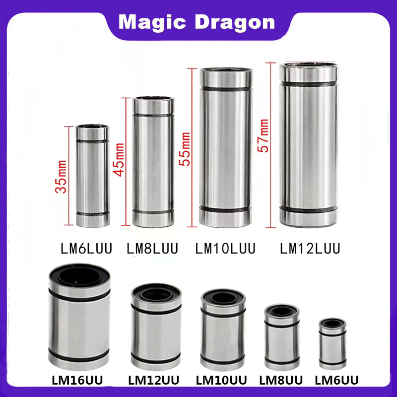 4/10 peças lm3uu lm4uu lm5uu l - Lm8Uu Bearing avaliação e preço