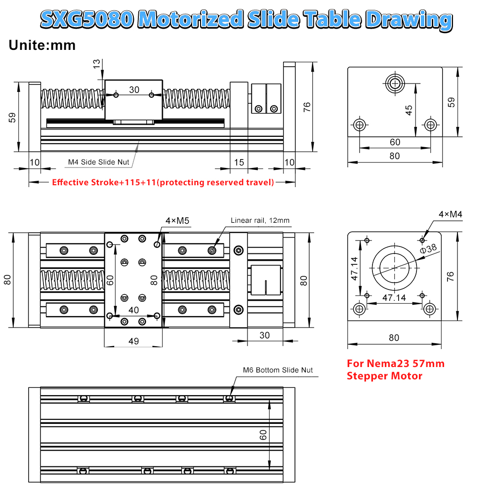 Atuador Linear com Mesa Desliz - Linear Rail avaliação e preço