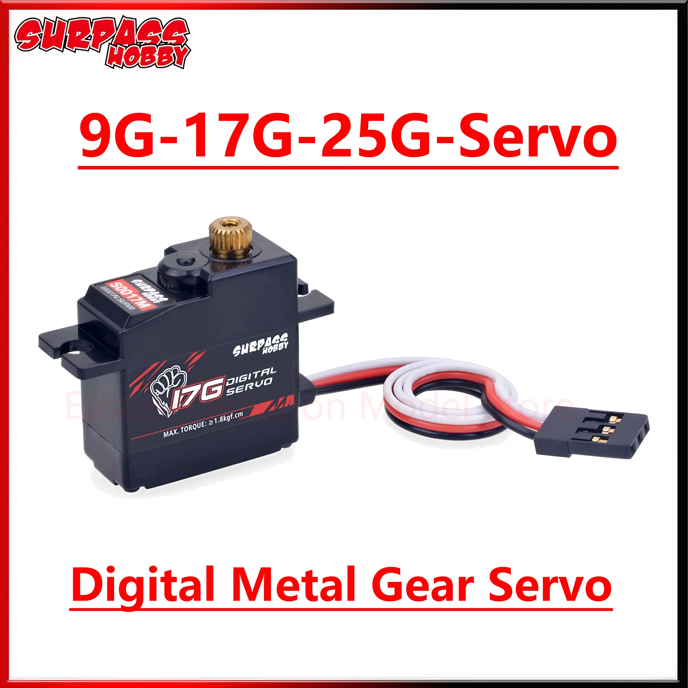 Surpass hobby s009m 9g s0017m  - Servo 9G avaliação e preço