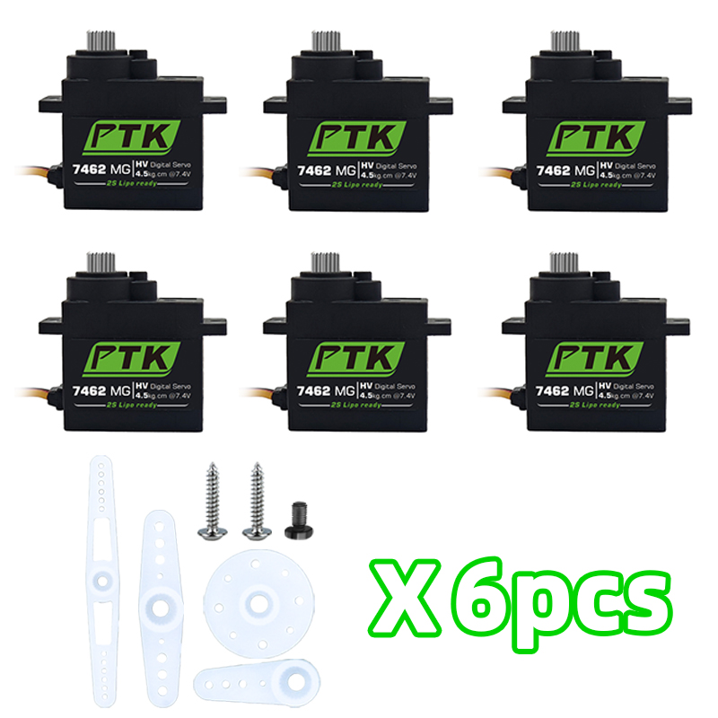 PTK 7462W MG Metal gear 9g mic - Servo 9G avaliação e preço