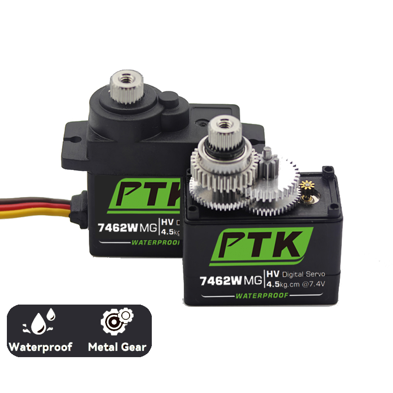 PTK 7462W MG Metal gear 9g mic - Servo 9G avaliação e preço