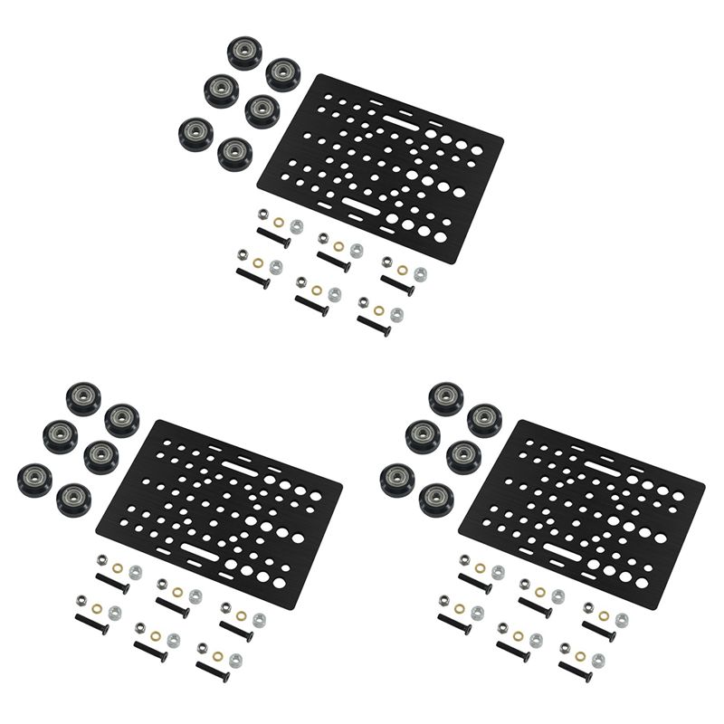 【NATAL】Conjunto de 3 Placas Ga - V Slot Wheel avaliação e preço