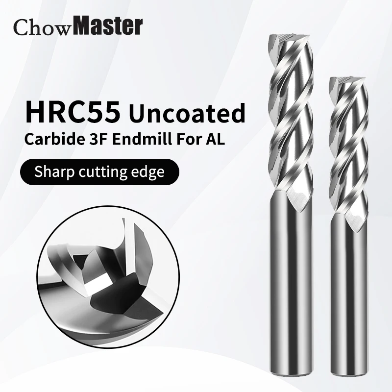 3f fresa de alumínio 4mm 6mm 8 - End Mill Set avaliação e preço