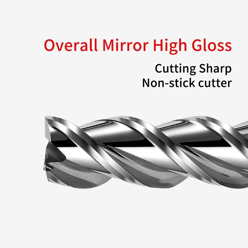 3f fresa de alumínio 4mm 6mm 8 - End Mill Set avaliação e preço
