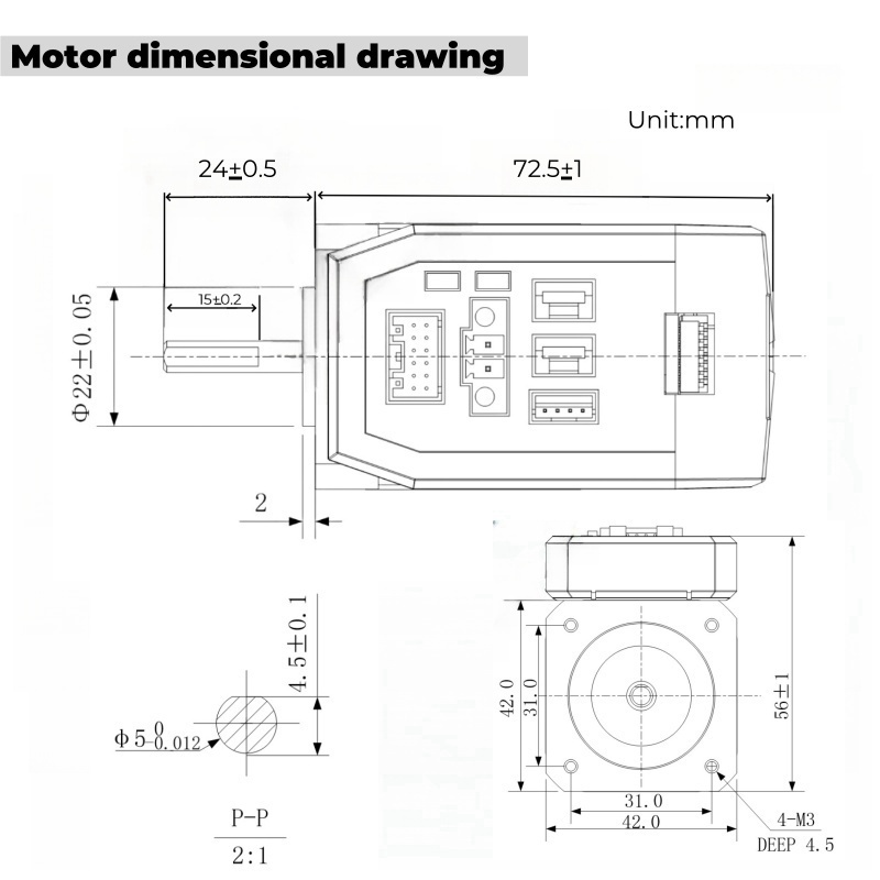 Motor de Passo Integrado Leads - Nema 17 Stepper avaliação e preço