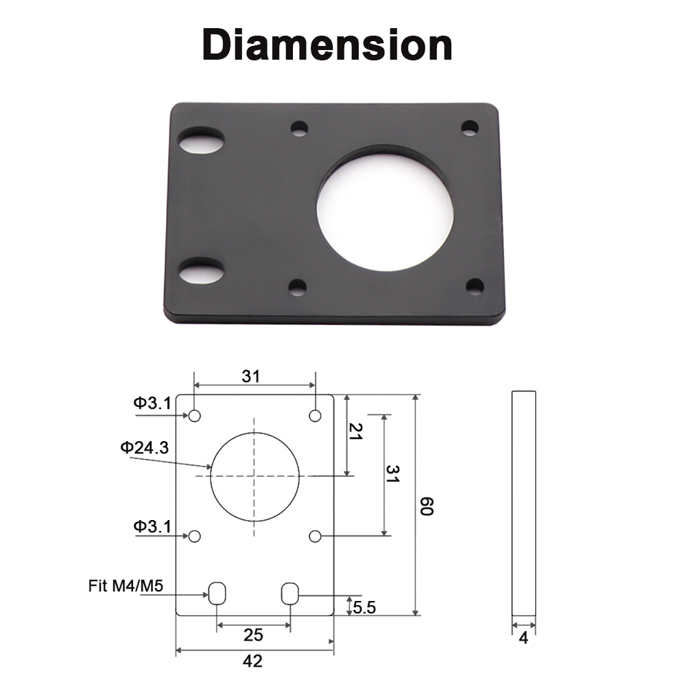 Suporte para Motor de Passo NE - Nema 17 Stepper avaliação e preço