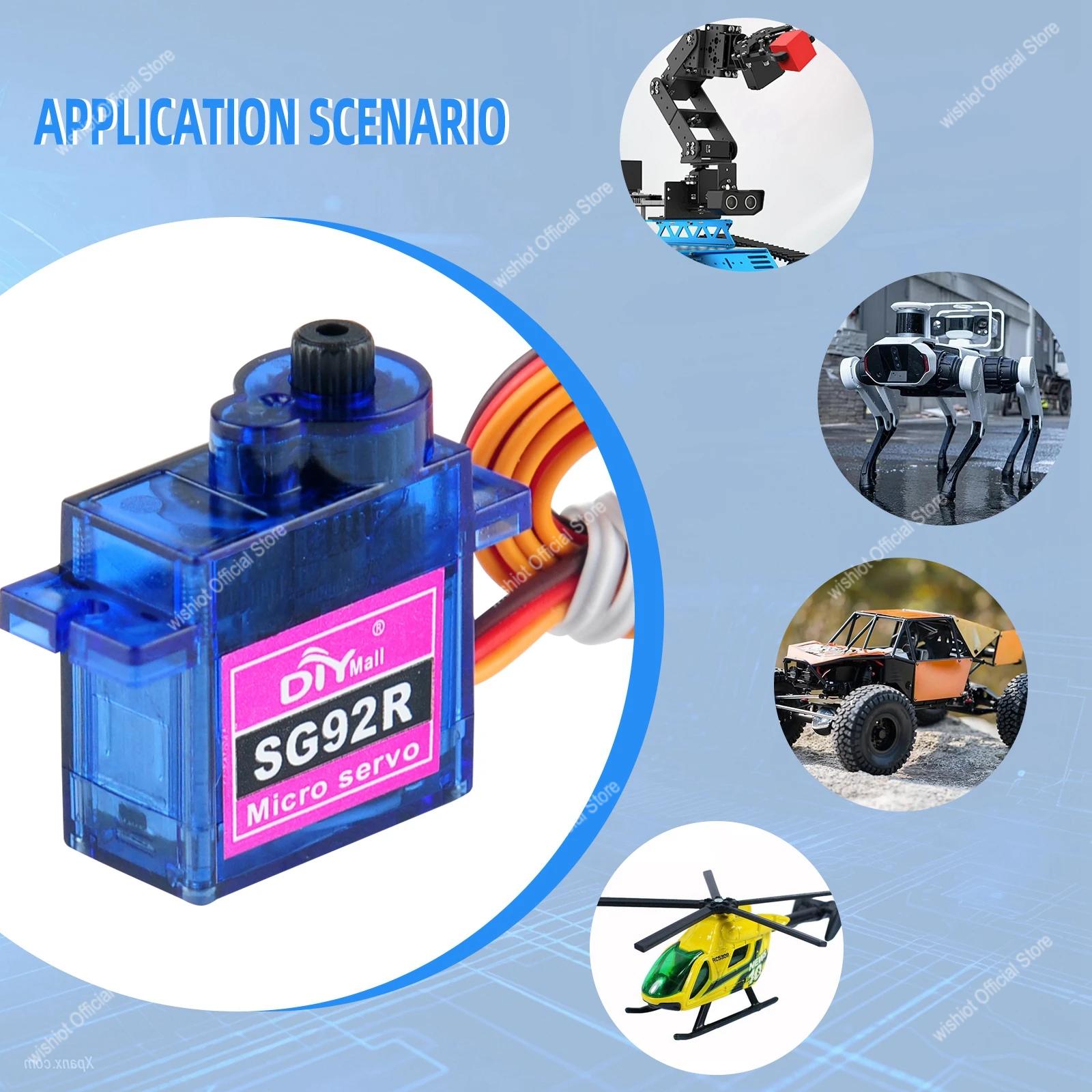 Sg92r micro servo motor 4.8-6v - Servo 9G avaliação e preço