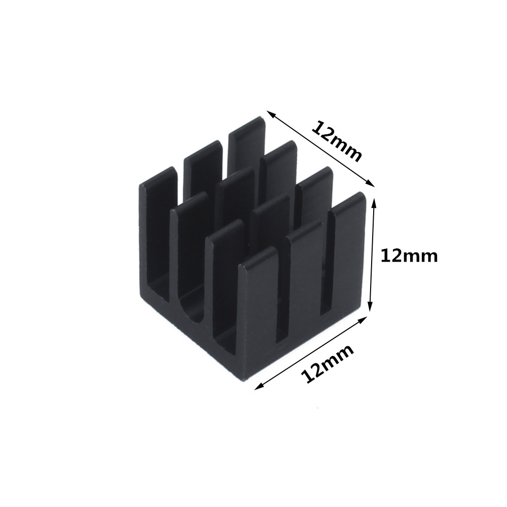 12x12x12mm 50 peças dissipador - Aluminium Extrusion avaliação e preço