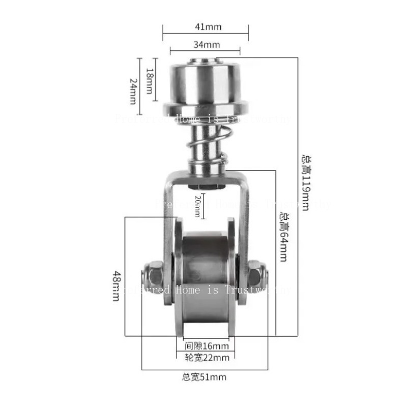 Roldana de Aço Inoxidável 304  - V Slot Wheel avaliação e preço