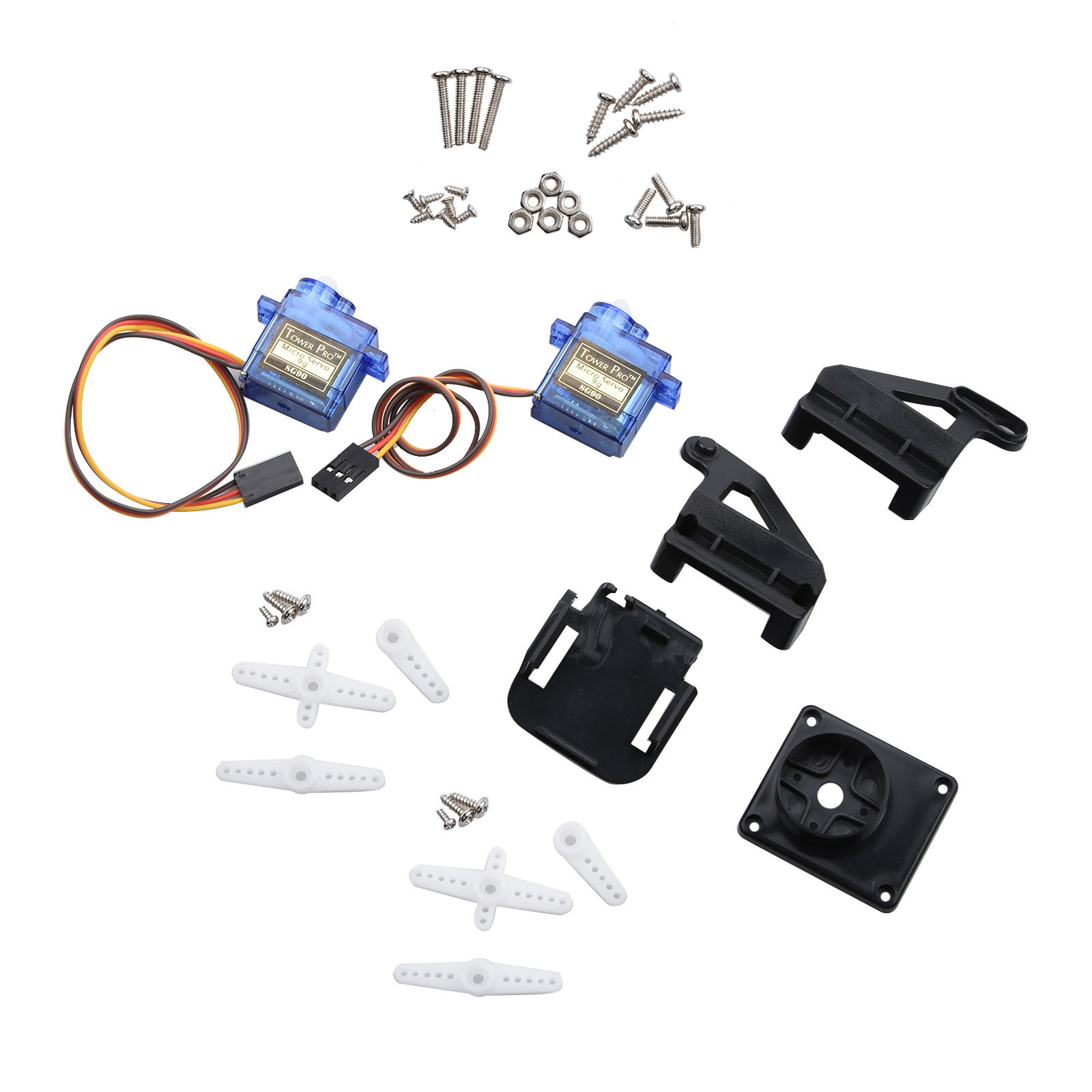 Plataforma de Gimbal de Nylon  - Servo 9G avaliação e preço
