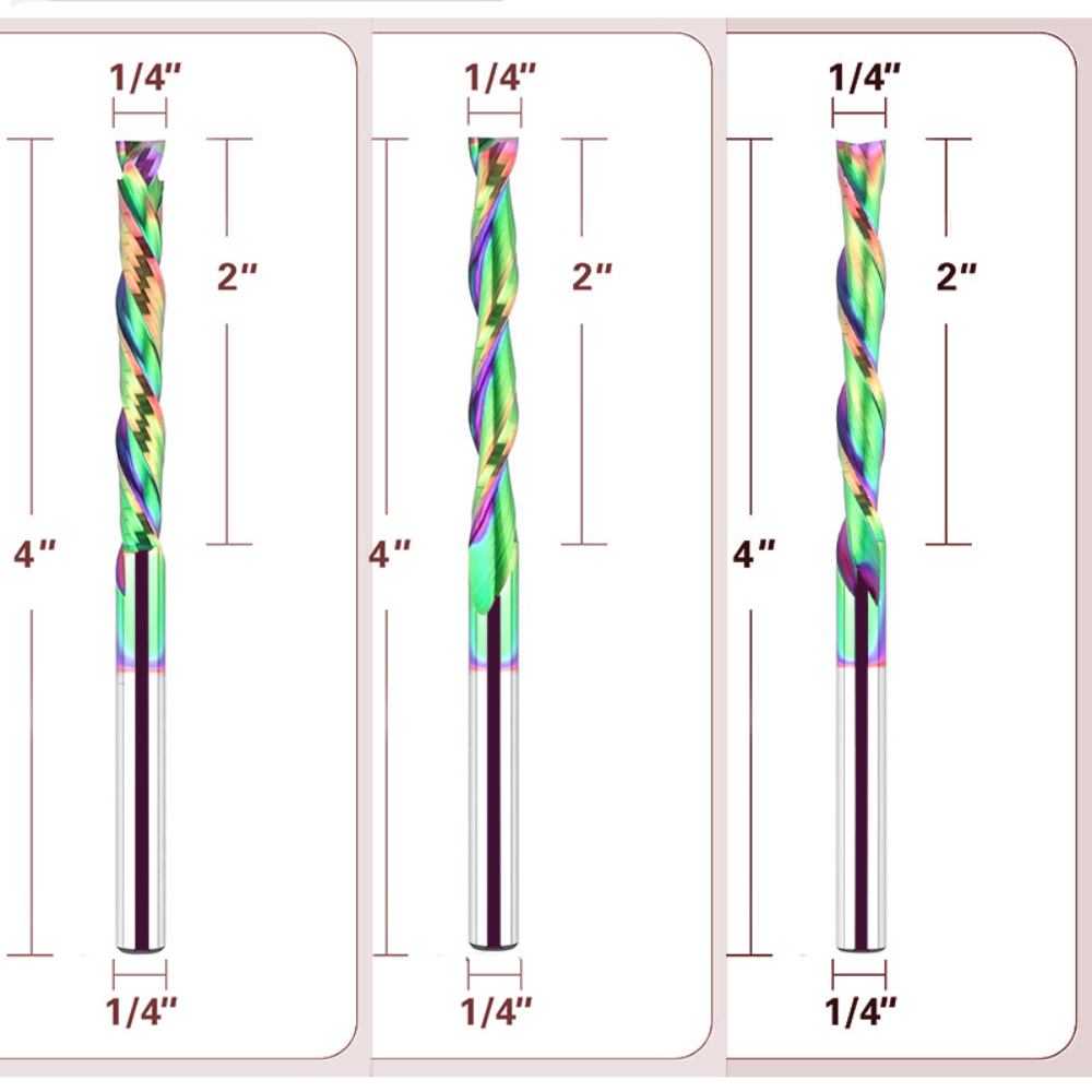 Fresa de compressão em espiral - End Mill avaliação e preço
