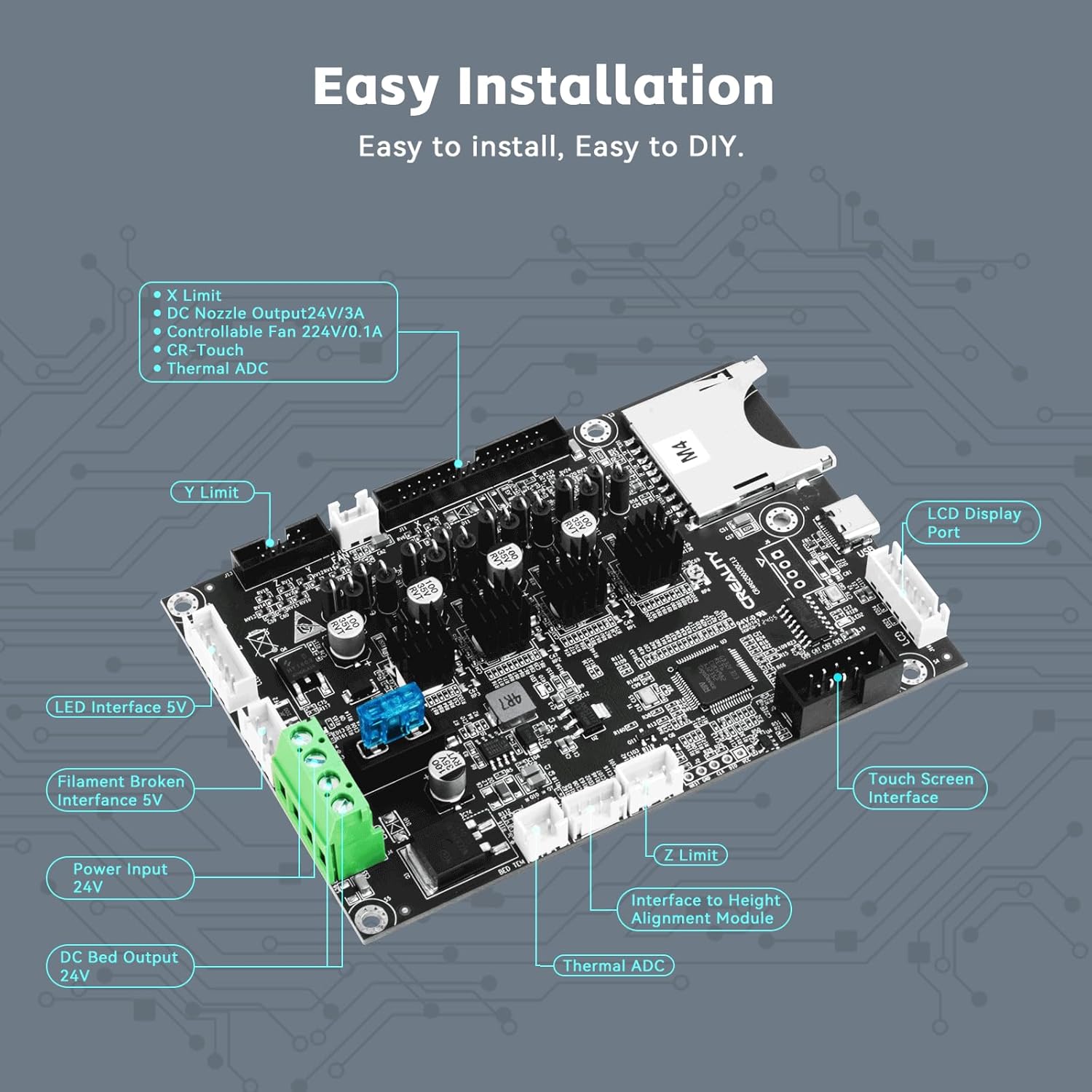 Creality ender 3 v3 se placa-m - Aluminium Profile 2020 avaliação e preço