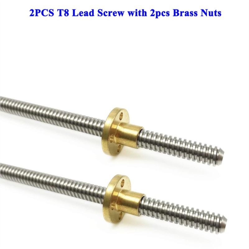 Parafuso de chumbo t8 tr8, 2 p - Lead Screw 8Mm avaliação e preço