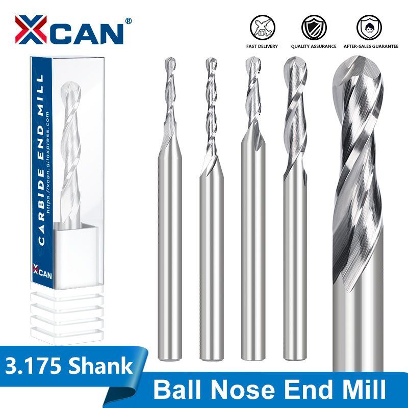 Xcan 3.175 haste bola nariz fr - End Mill Set avaliação e preço