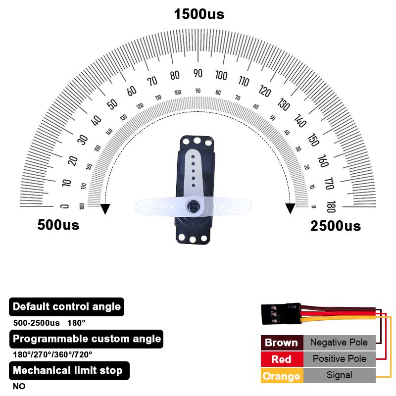 Servo Digital PTK 7452 MG-D 9g - Servo 9G avaliação e preço