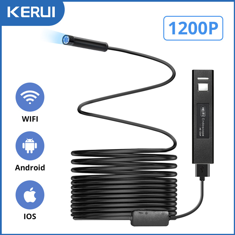 Kerui-mini wifi endoscópio, co - Coupling 8Mm avaliação e preço