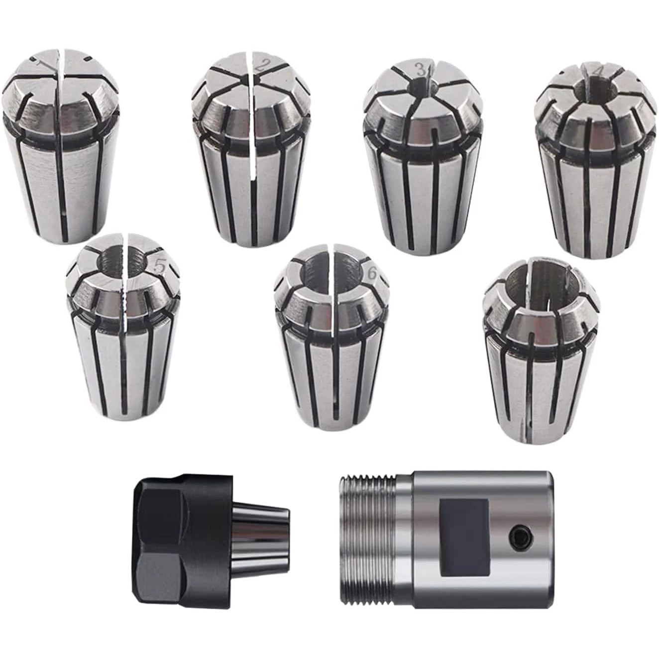 Conjunto de 8 peças de mandril - End Mill avaliação e preço