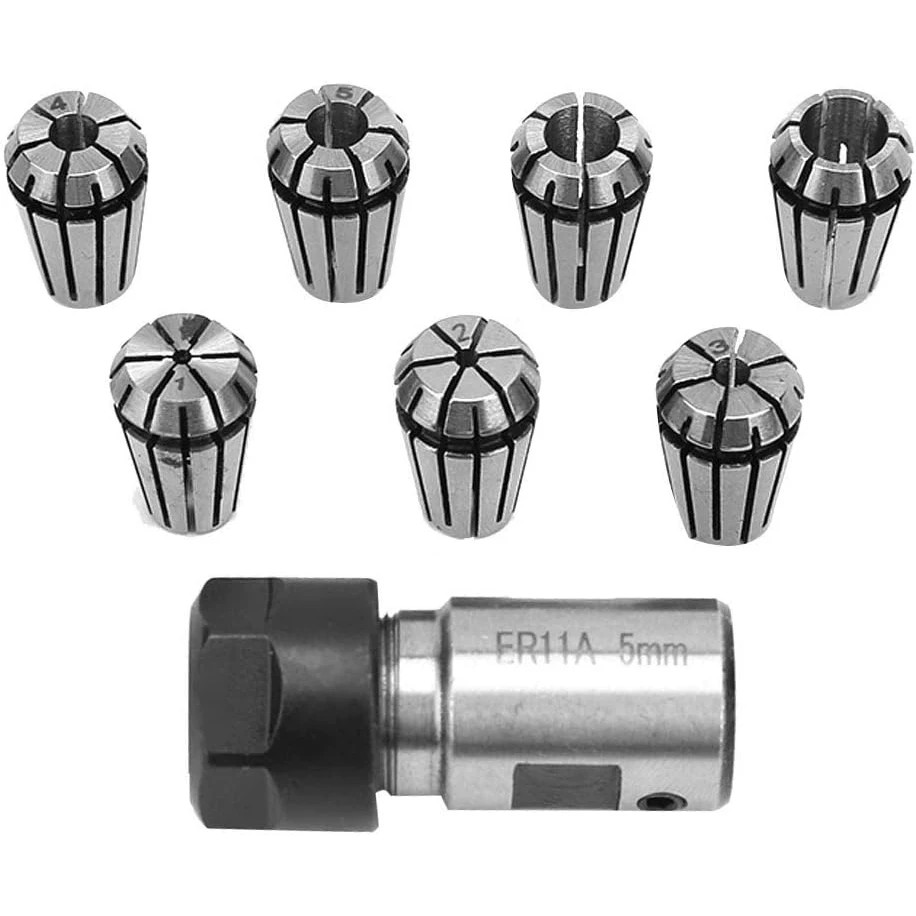 Conjunto de 8 peças de mandril - End Mill avaliação e preço