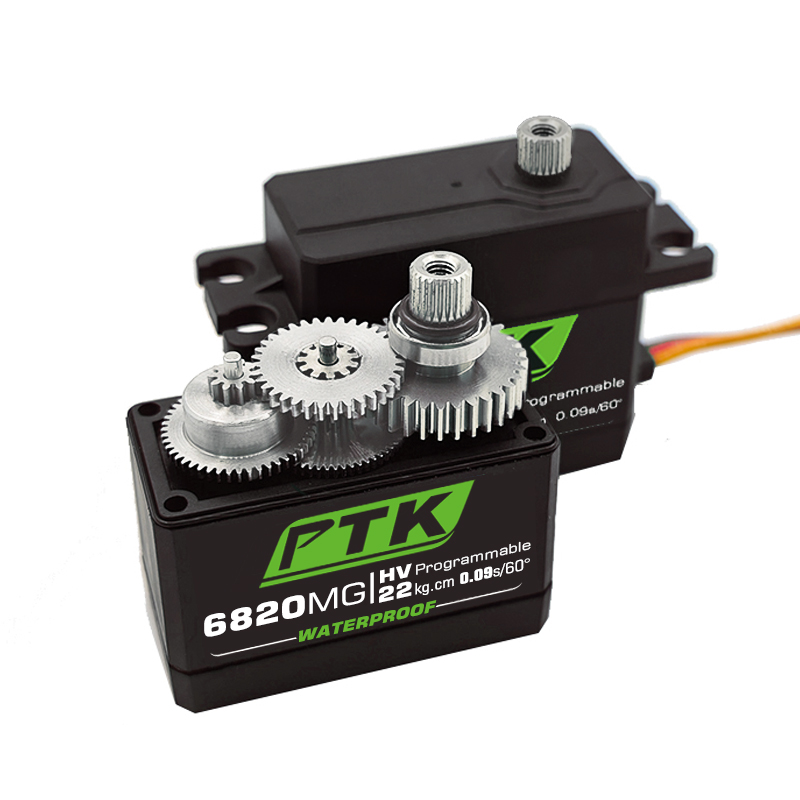 PTK servo Metal gear 20Kg 30Kg - Servo 9G avaliação e preço