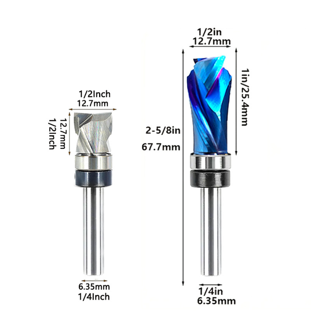 Fresa de tupia espiral para ac - Cnc Bits avaliação e preço