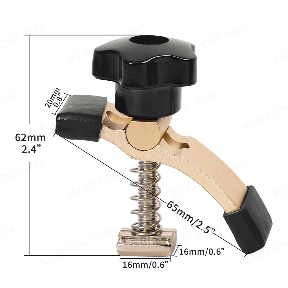 2 Peças de Grampo de Fixação e - 3018 Aluminium Cnc avaliação e preço