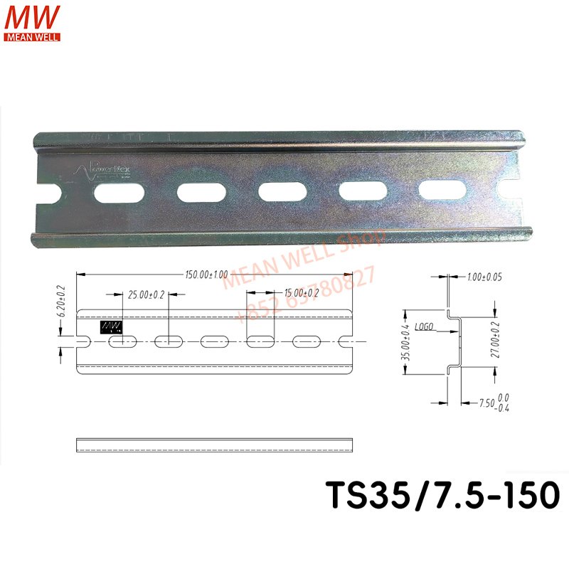 Conector de trilho DIN TS35 7, - Lm8Uu Bearing avaliação e preço